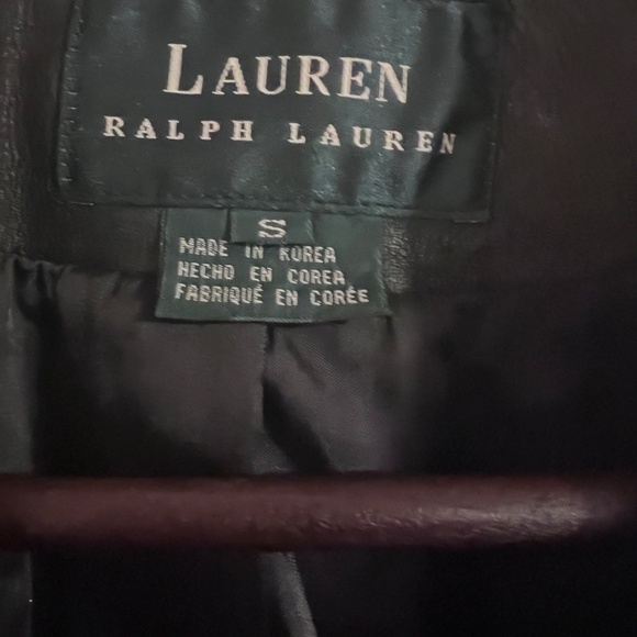 Ralph Lauren Leather Blazer - Picture 4 of 4
